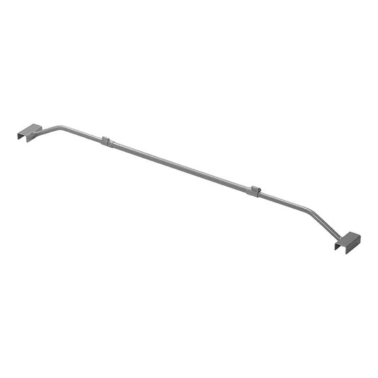 Flat tarpaulin bracket steel adjustable 100-155cm for car trailers