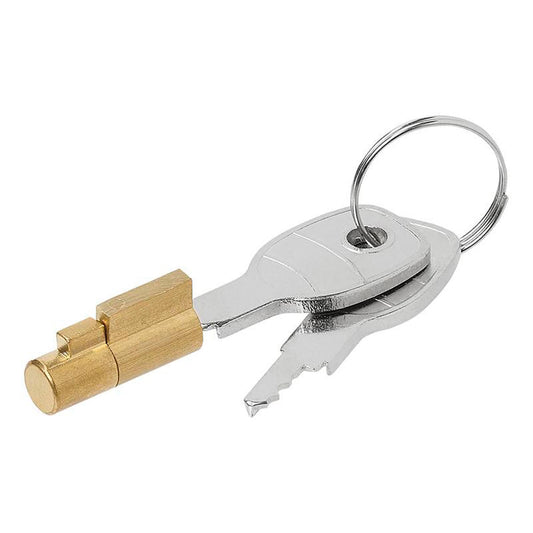 Plug lock for ball couplings + 2 keys