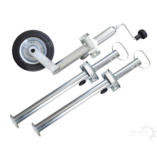 Trailer SET No.1 HD (1 jockey wheel, 2 supports, 3 brackets)