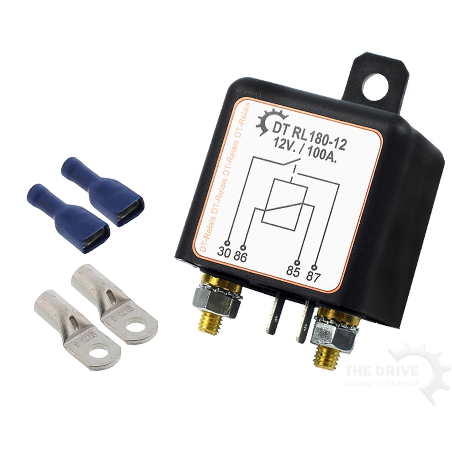 Separating relay DT RL180/12 incl. 2 eyelets up to 25mm² and 2 cable lugs