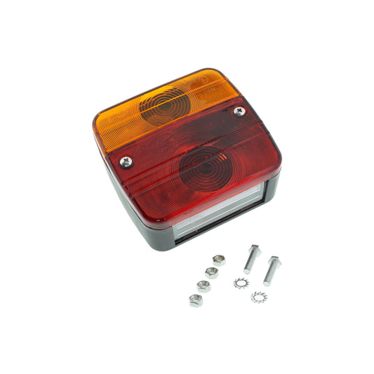 DAFA rear light 4 functions 98x104mm incl. bulbs