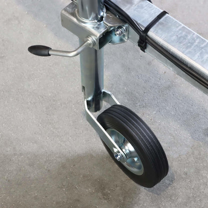 Support wheel 150kg Ø 48mm with clamp holder including fastening screws