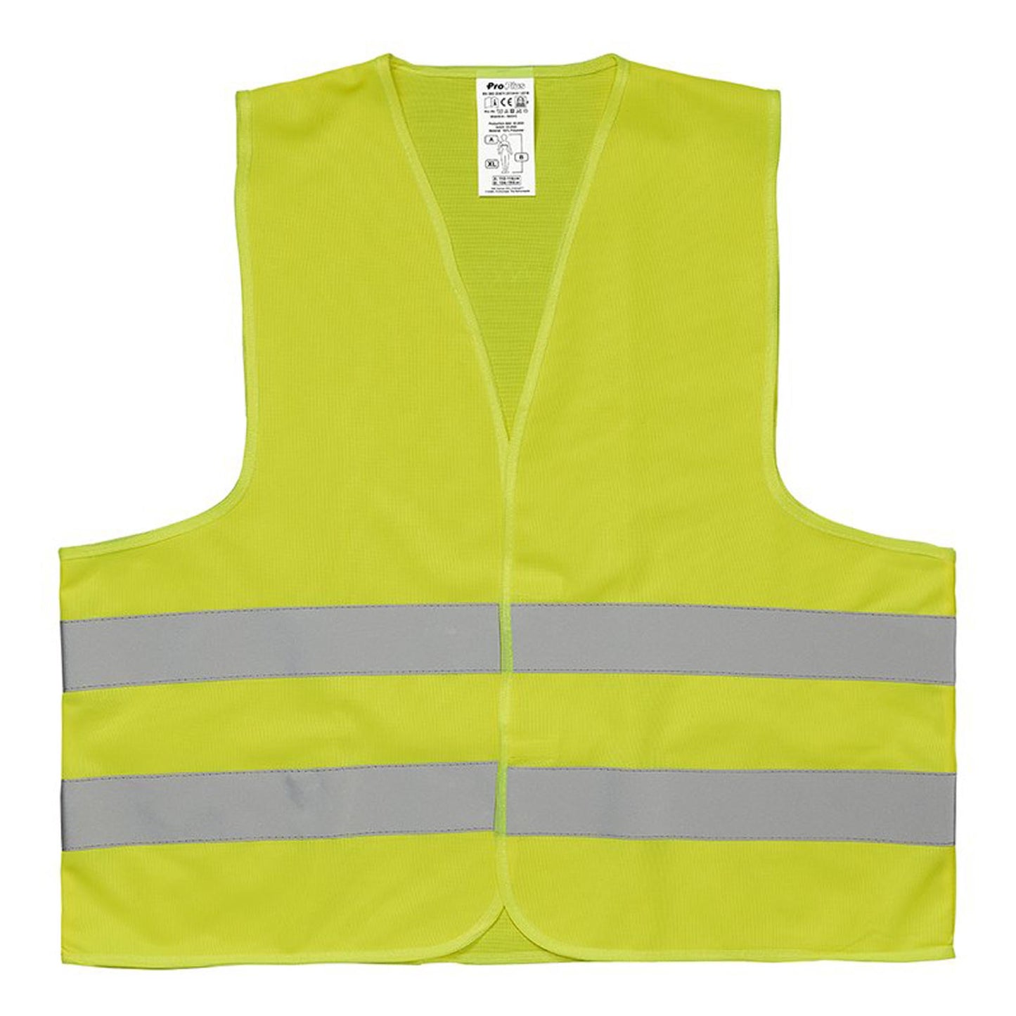 Safety vest YELLOW EN 20471(:2013)