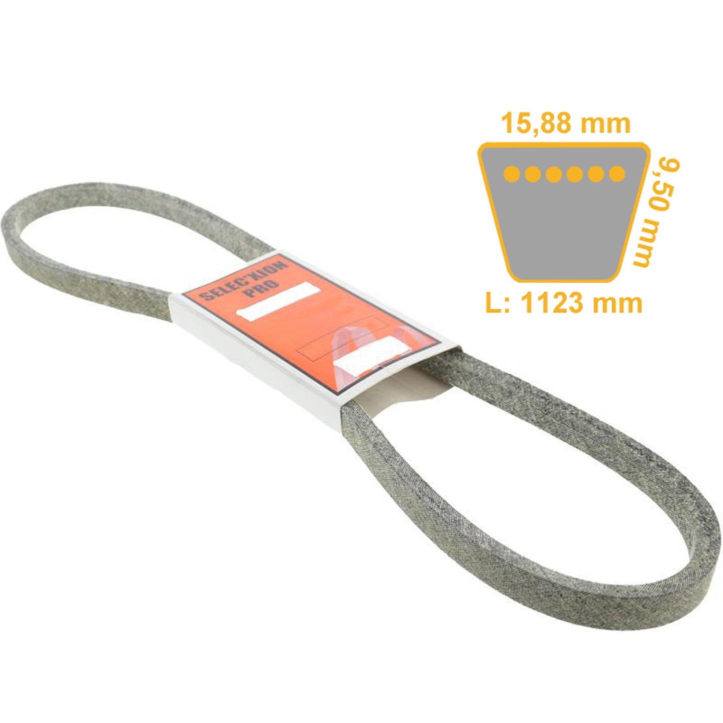 Special V-belt suitable for MTD 7540281