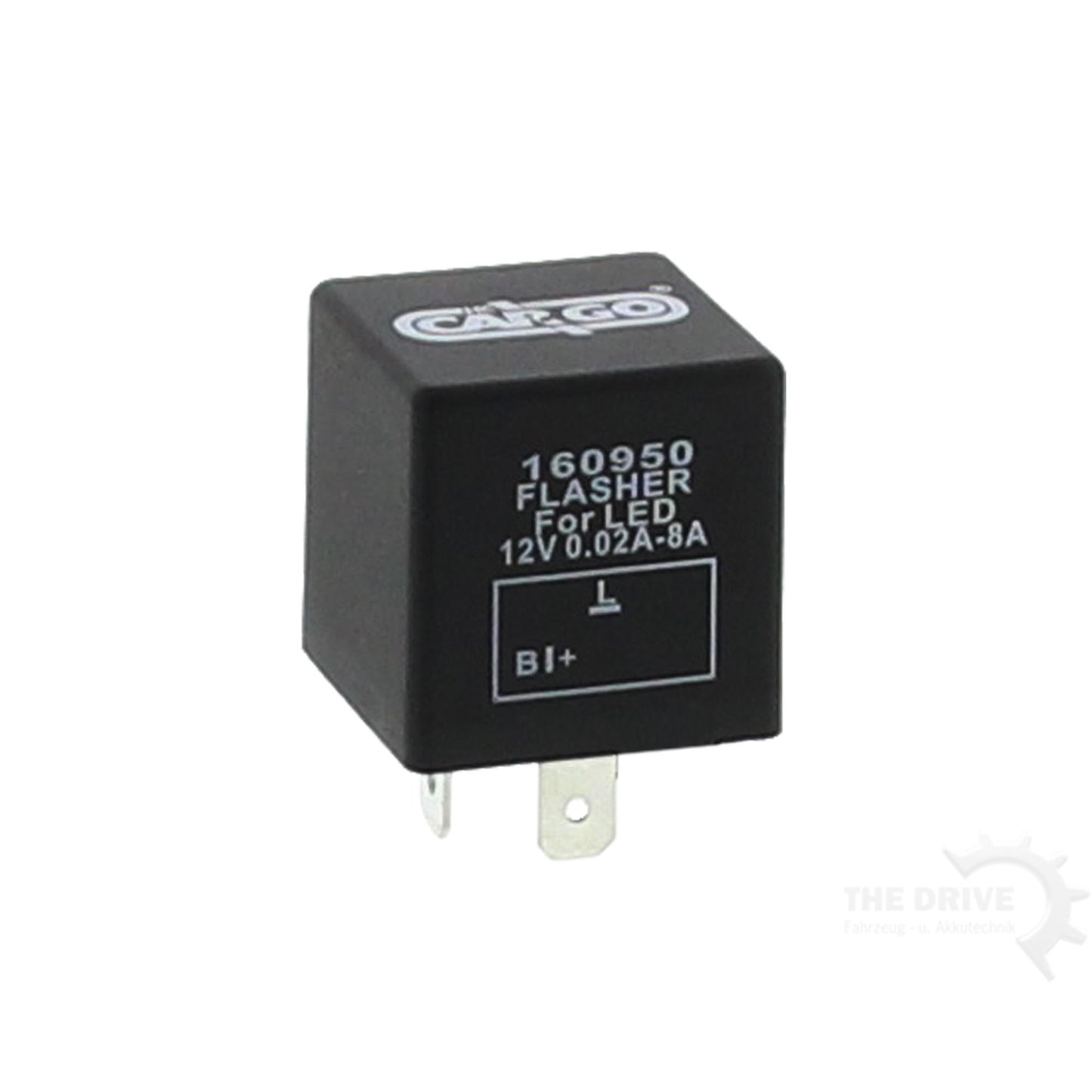 LED flasher 12V 2-pin - 0.02-8A - 0.1-150W BL