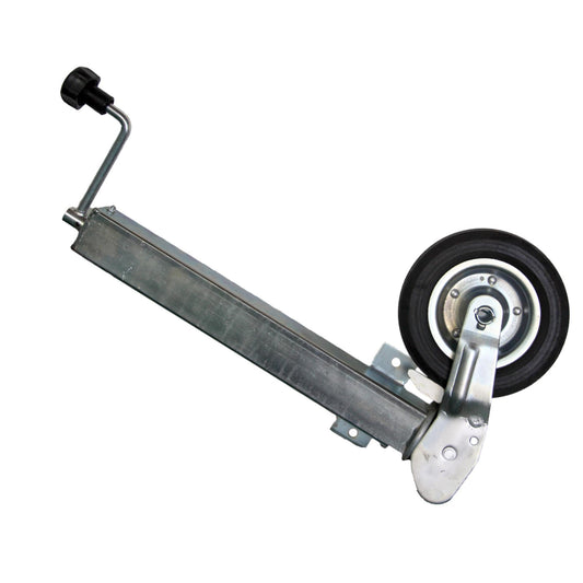 Automatic support wheel 60mm square, 2-hole, 400kg support load