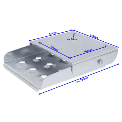 SPP step, foldable Length of step surface 155x135mm