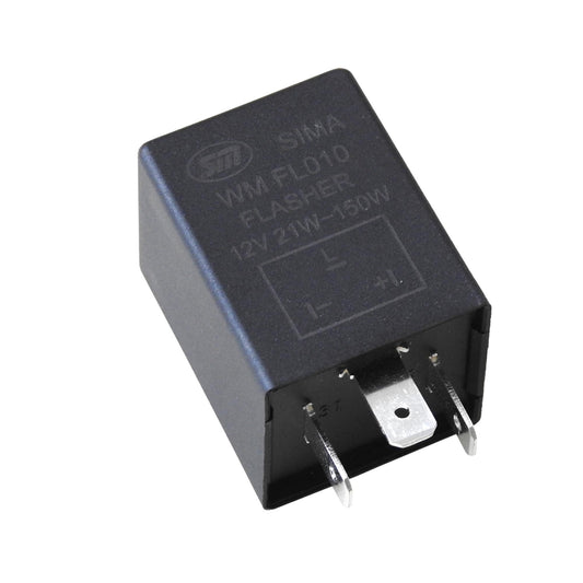 12V SIMA flasher relay 21-150W 3-pin FL010