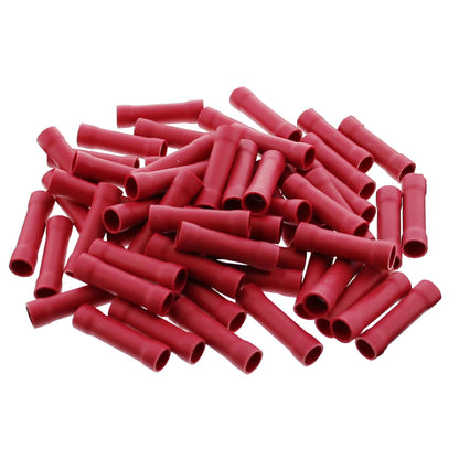 100x butt connectors red 8mm² 600V