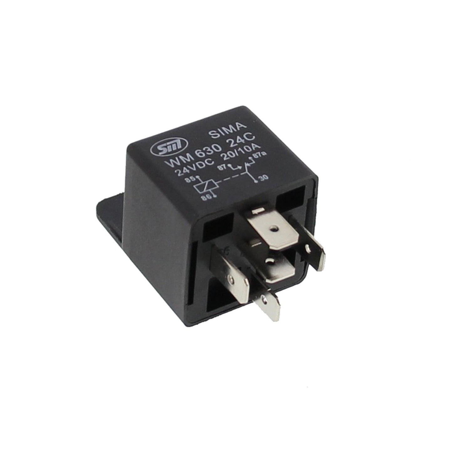 Changeover relay 24V 10/20a wm630 24C