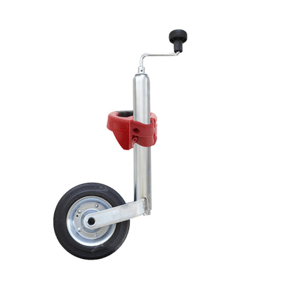 Maneuvering handle for jockey wheel 48mm