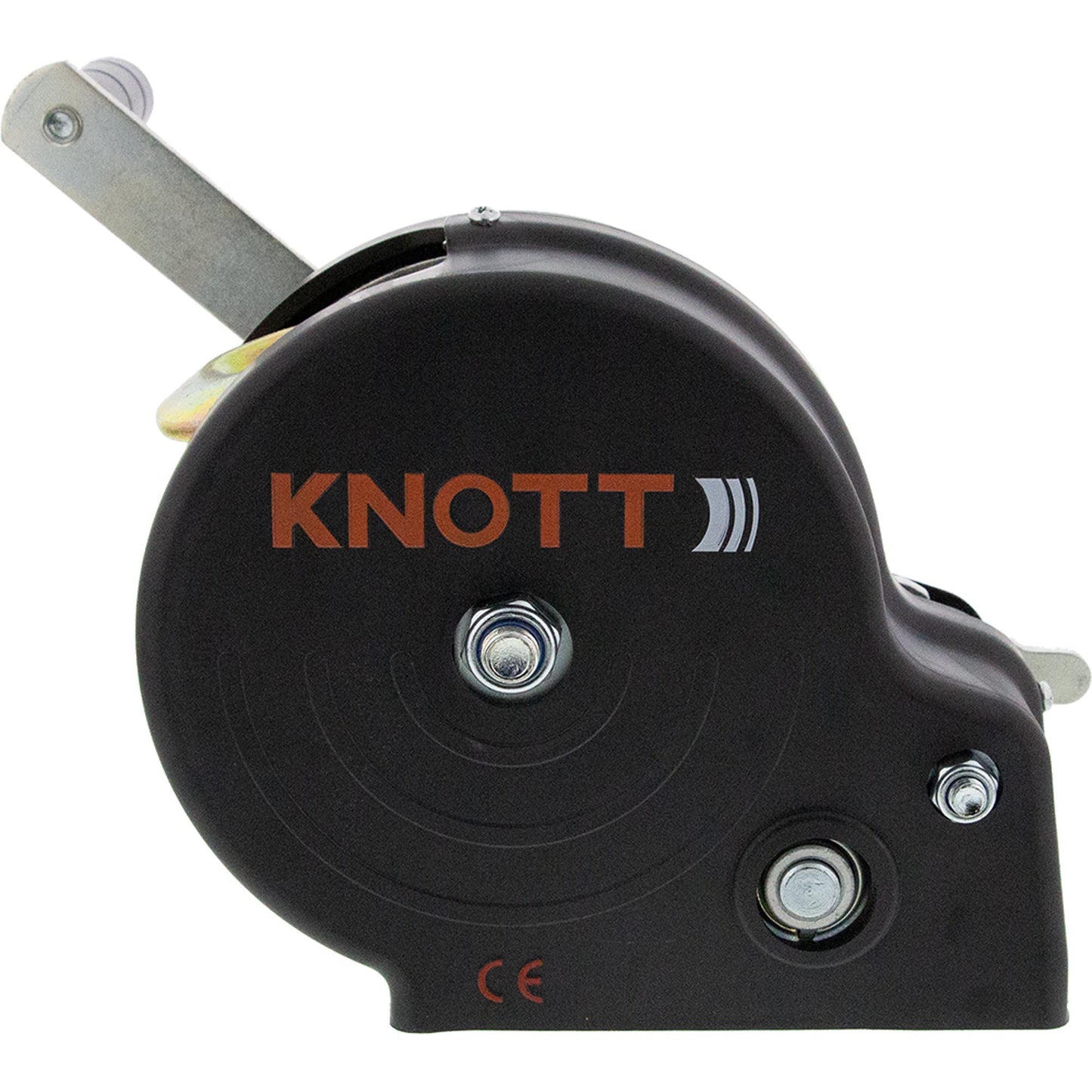 Knott belt winch with housing, 7m belt and hook 450kg