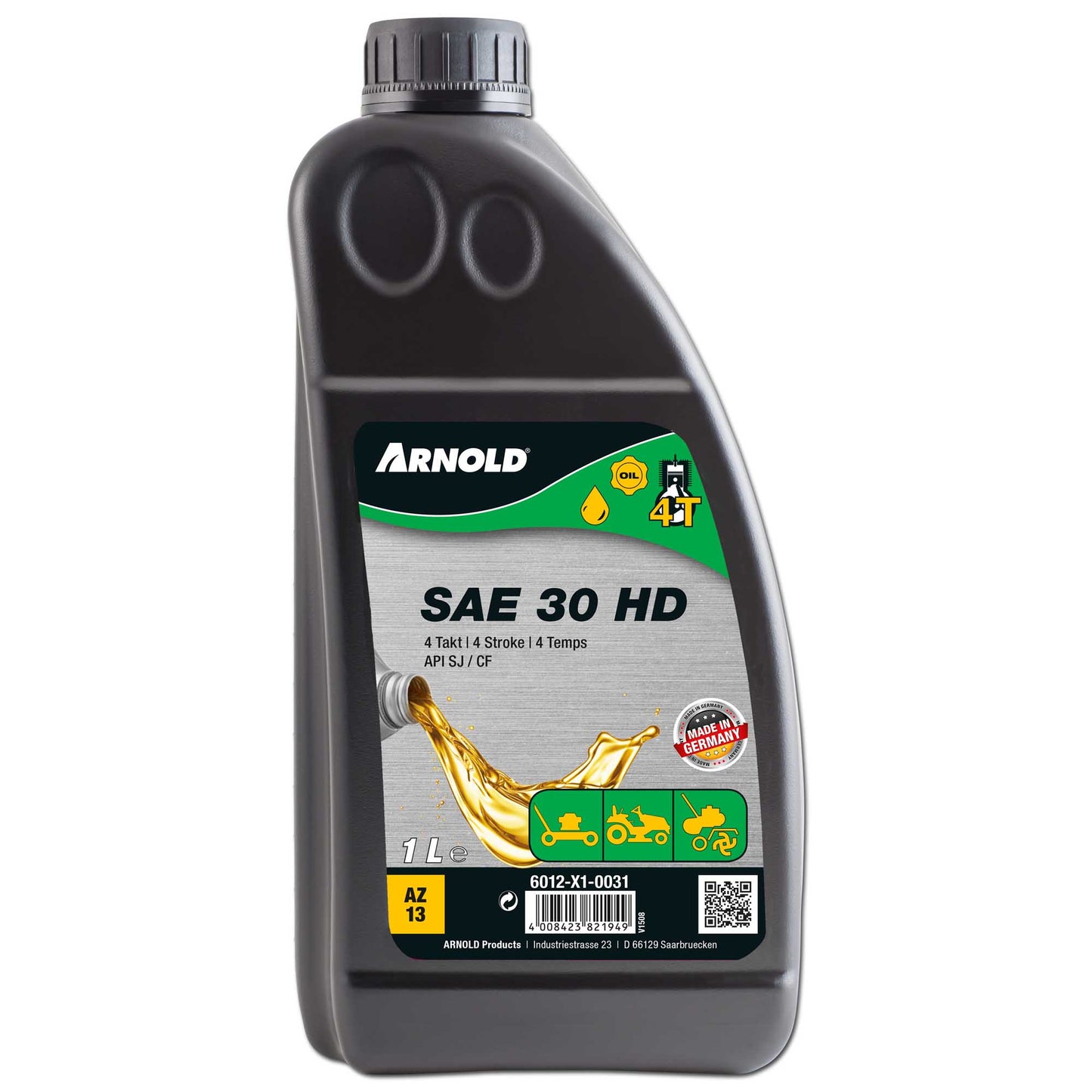 ARNOLD MTD Motoröl SAE 30 HD 1,0 Liter