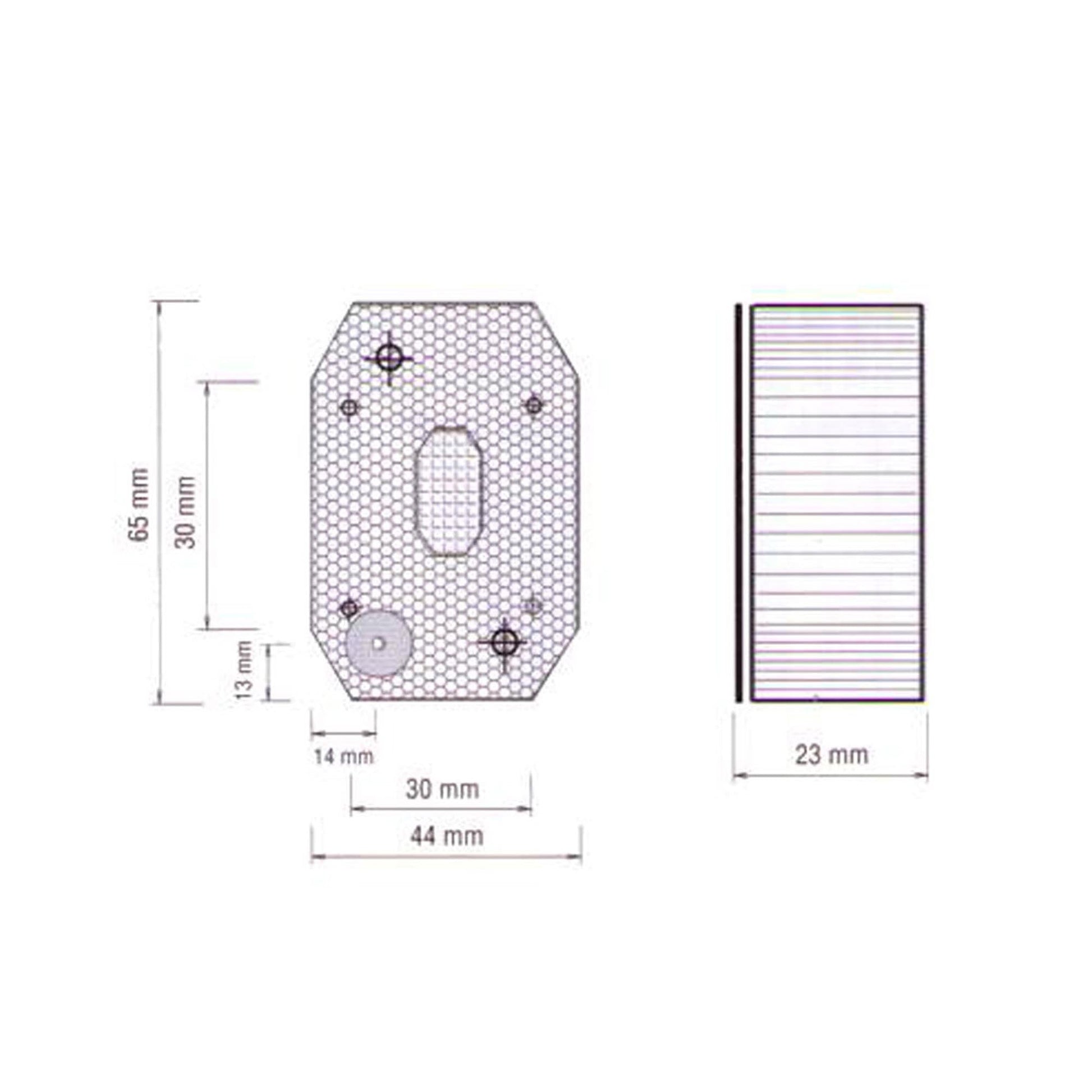 Flexipoint Seitenmarkierungsleuchte gelb - TMN - shop.de