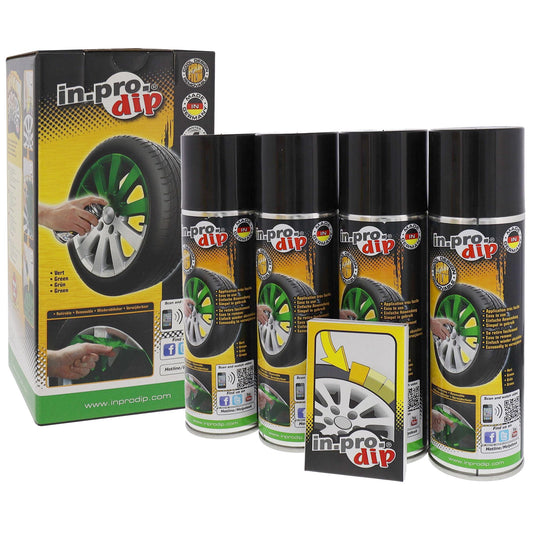 in.pro.dip Sprühfolie im Set 4x 300ml GRÜN - TMN - shop.de