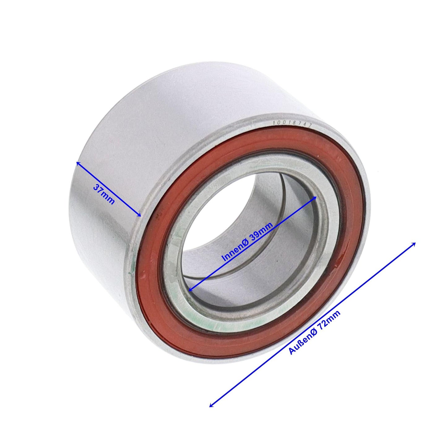 Kompaktlagersatz 39/72 - 37 passend für ALKO 1224803 Radbremse 2051 200x50mm - TMN - shop.de