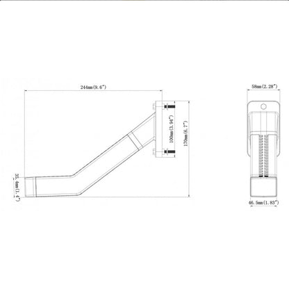 LED Anhänger Seiten - Arbeitsscheinwerfer Rangierlicht Set Li / Re - TMN - shop.de