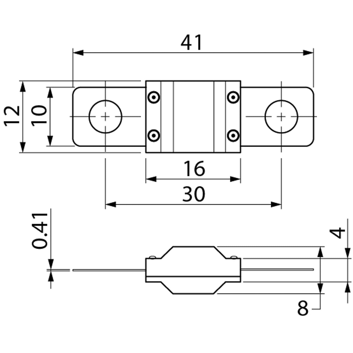 MIDI Sicherung 30 - 200A wählbar - TMN - shop.de