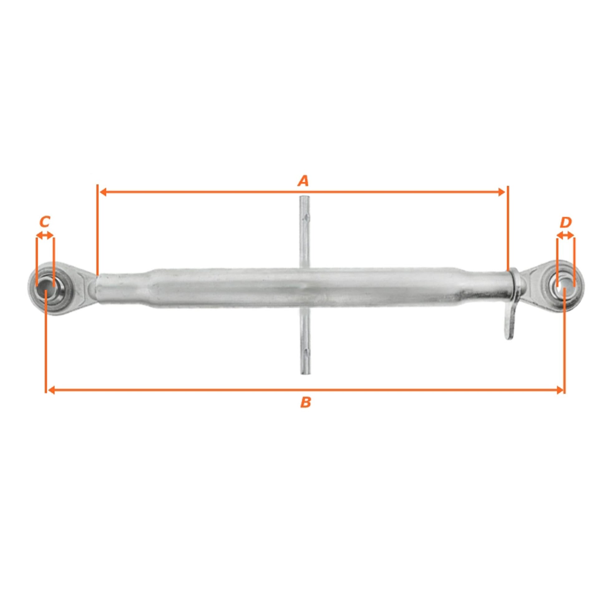 Oberlenker Kat.1 K.30x3, L.420 C.540 - 790 - TMN - shop.de