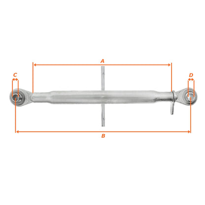 Oberlenker Kat.1 K.30x3, L.420 C.540 - 790 - TMN - shop.de