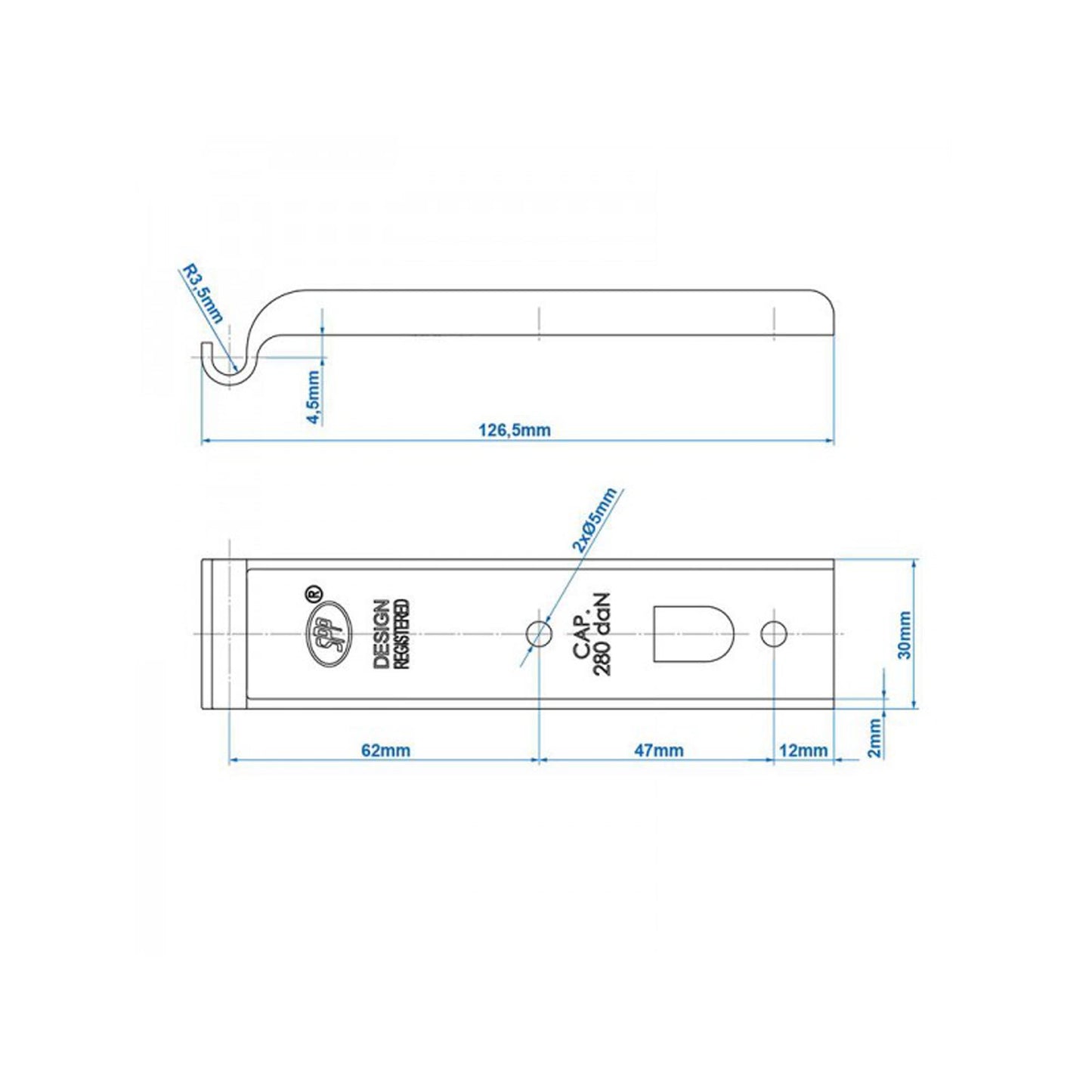 SPP Gegenhalter für Exzenterverschluss Z-01