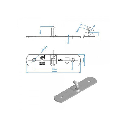 SPP Gegenhalter für Exzenterverschluss Z-03