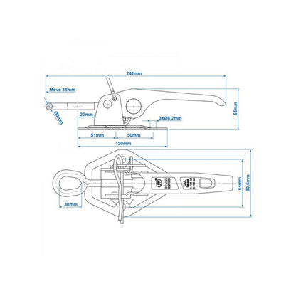 Exzenterverschluss SPP ZB-03A