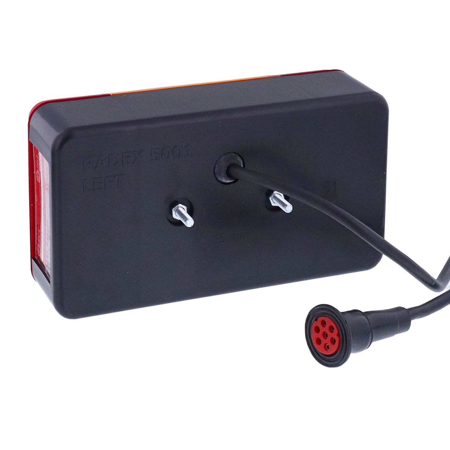 Radex 5001 rear light set with 1.5m cable + 3m connection cable