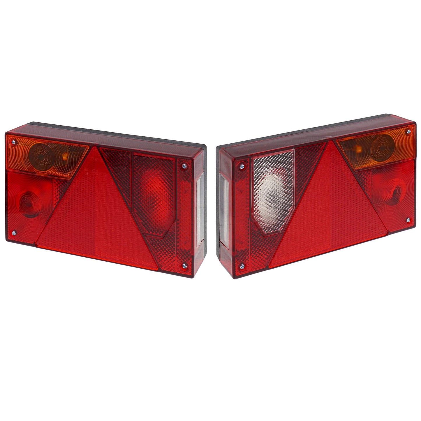 Trailer tail light set with KZL RFS bayonet suitable for Multipoint I