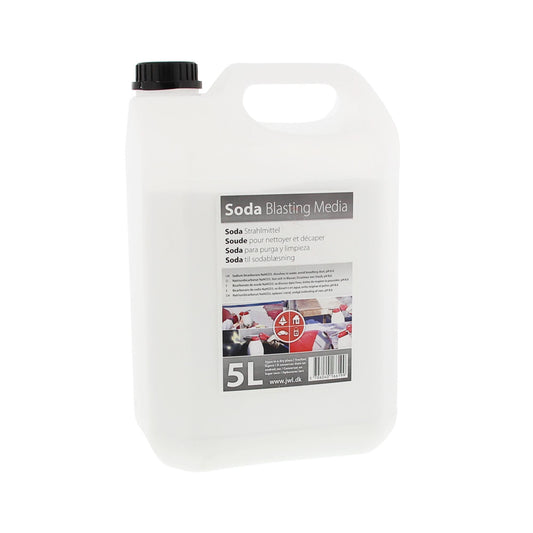 Soda blasting agent 5 liters in the canister NaHCO3