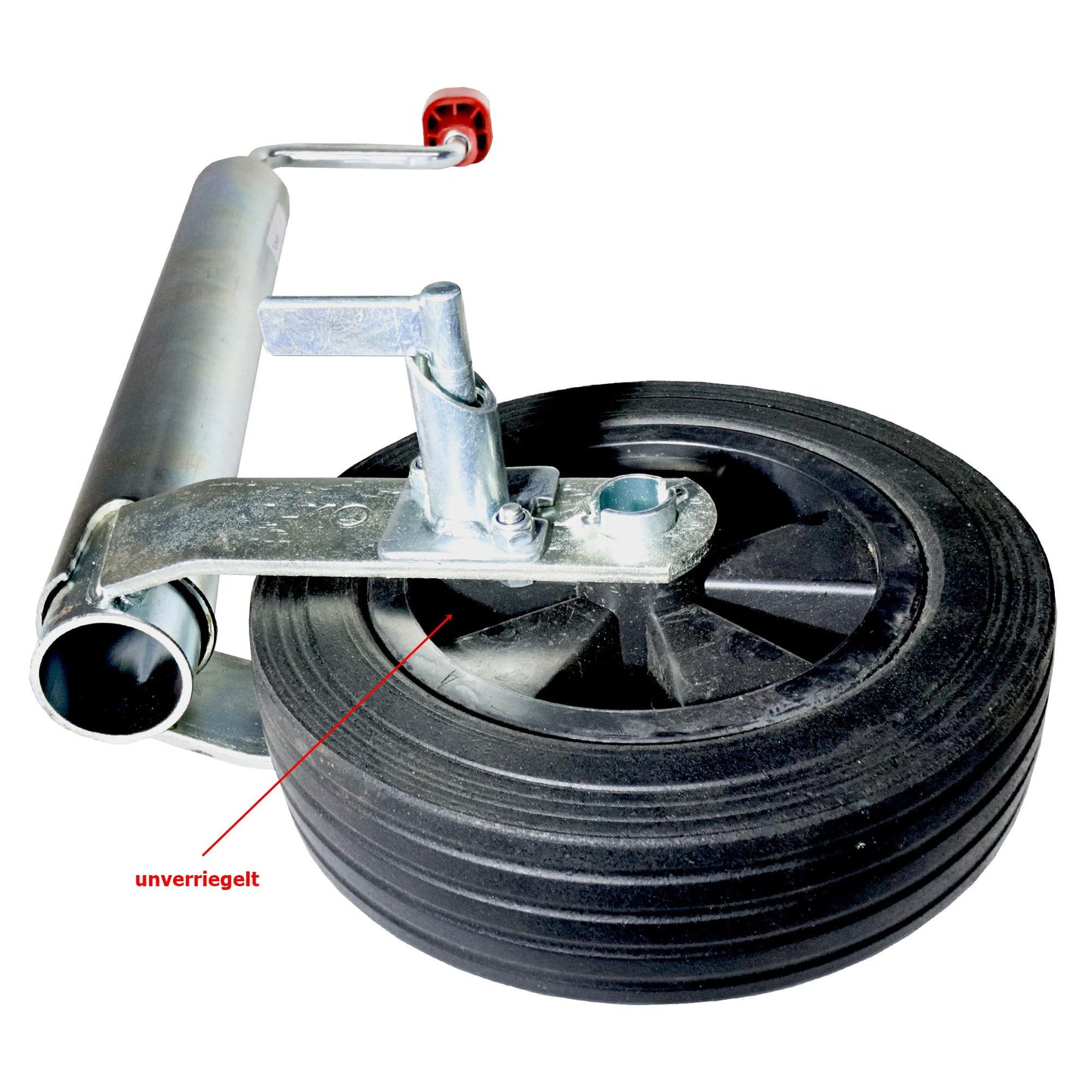 AL-KO trailer support wheel Compact 150kg with brake - 1224351