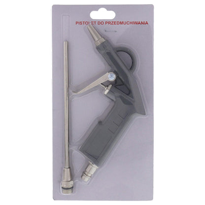 Compressed air gun blow gun with 2 nozzles