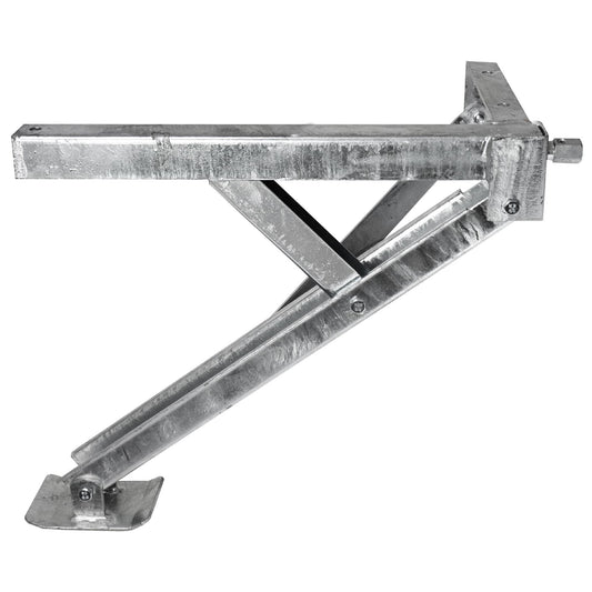 AL-KO rotating support with folding foot, galvanized VR or HL stroke 480mm