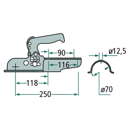 Winterhoff WW150RG Zugmaul rund 1500KG ehem. EM150RG - TMN - shop.de