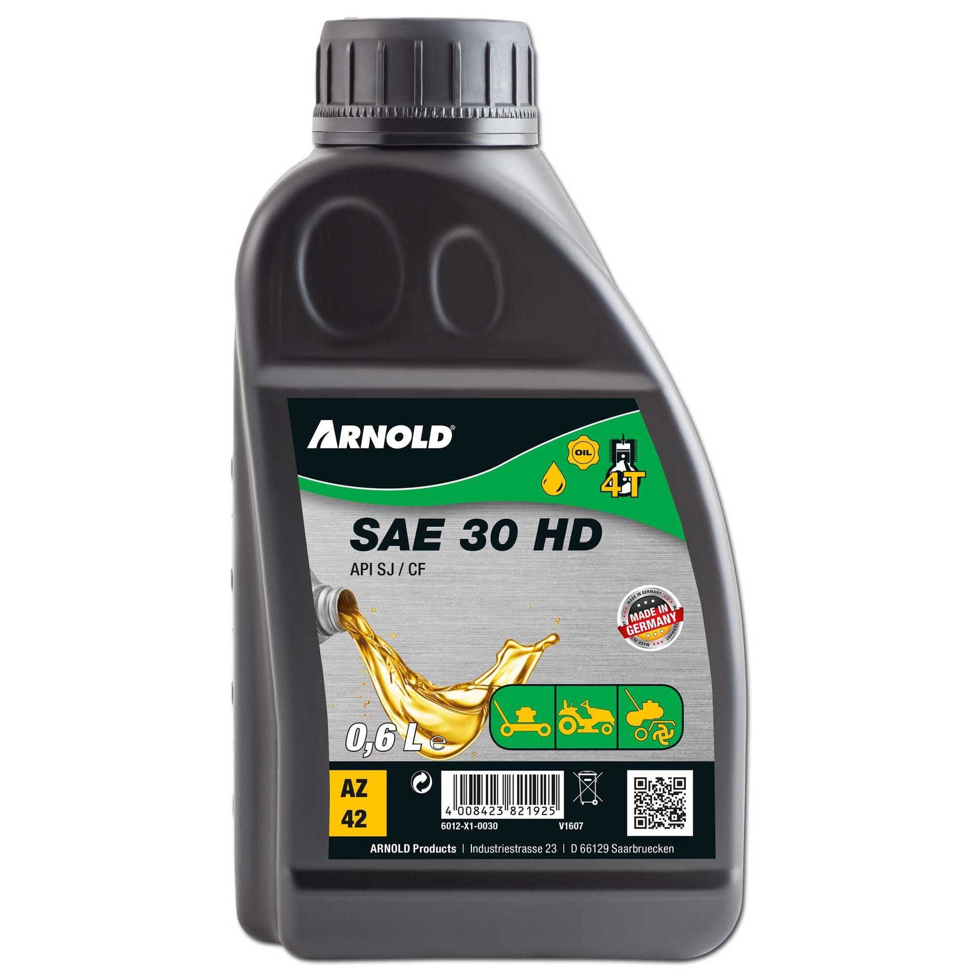 ARNOLD MTD Motoröl SAE 30 HD 0,6 Liter - TMN-shop.de