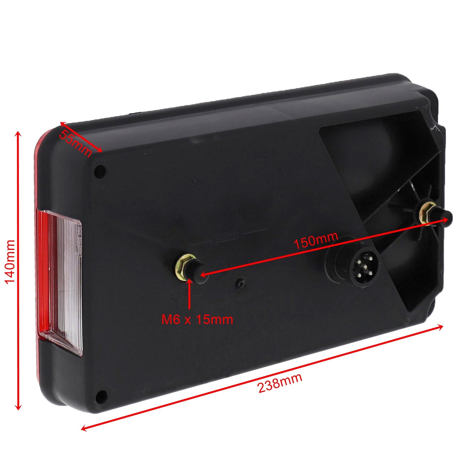 Aspöck Multipoint 5 V LED Rückleuchte Links 24-8504-007 - TMN-shop.de